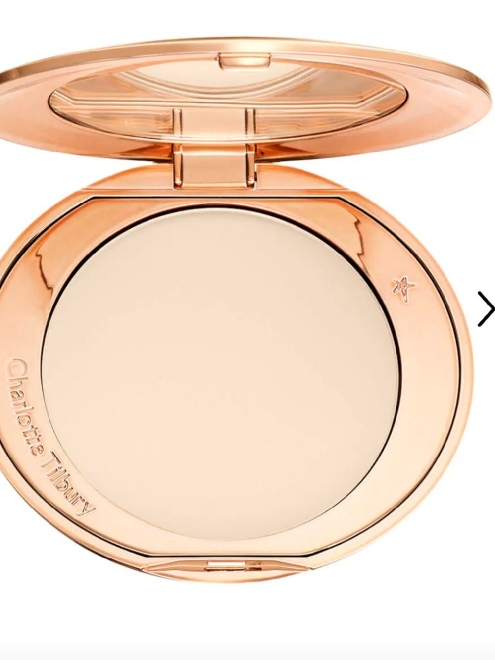 Charlotte Tilbury Airbrush Flawless Finish Setting Powder in Tan Mini Size